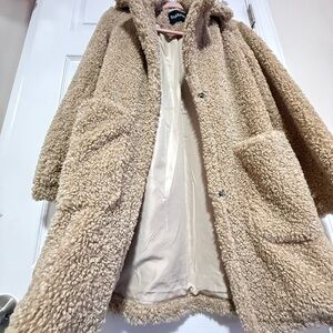 Biouqui Cream Teddy Jacket for Women